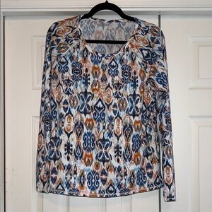 Garnet Hill Sun Shirt Size XL UPF 50+